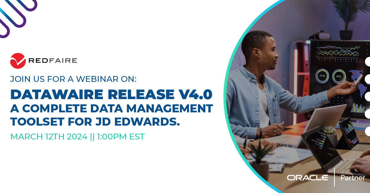 Webinar: Effectively Manage & Protect your JD Edwards Data with Datawaire